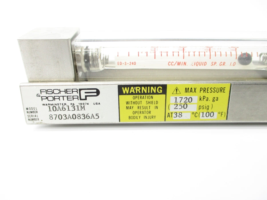 FISCHER&PORTER 10A6131M 250PSIG NSNP