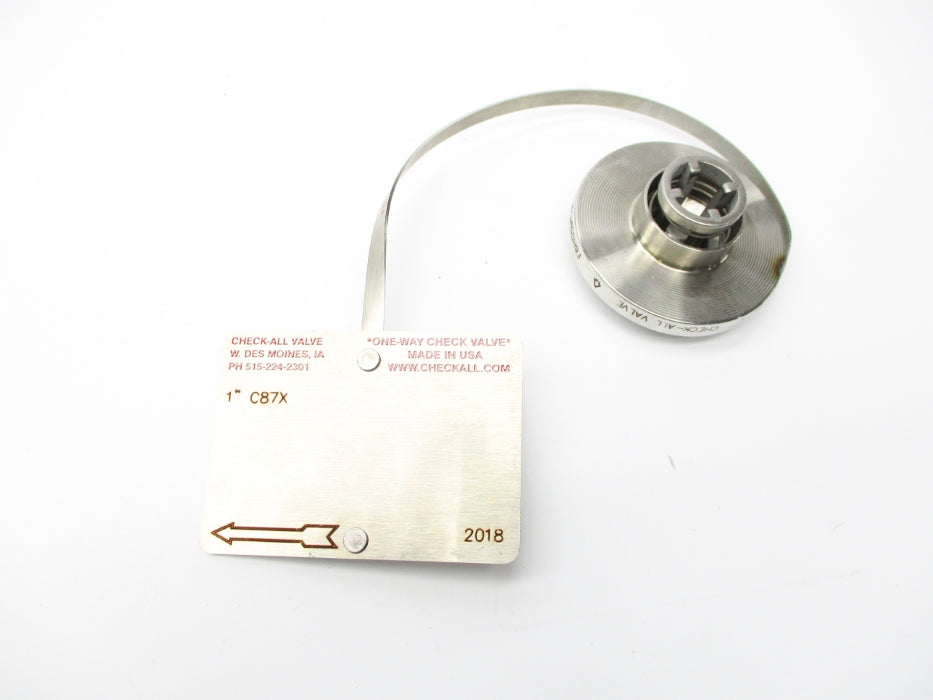 CHECK ALL VALVE F6HSSMT.50-0SS 226384-1 NSNP