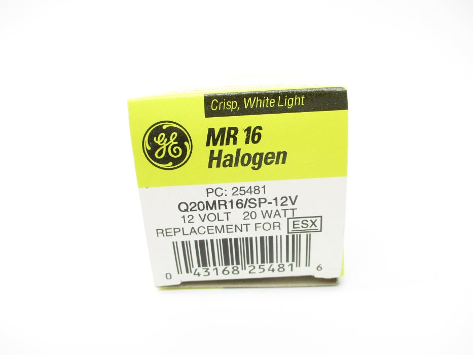 GENERAL ELECTRIC Q20MR16/SP-12V NSMP