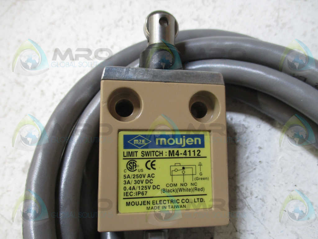 MOUJEN M4-4112-2L ENCLOSED LIMIT SWITCH *NEW IN BOX*