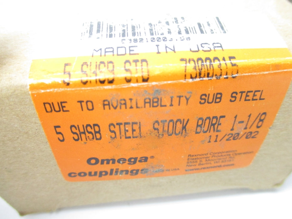 REXNORD 7300315 5SHSBSTD NSMP