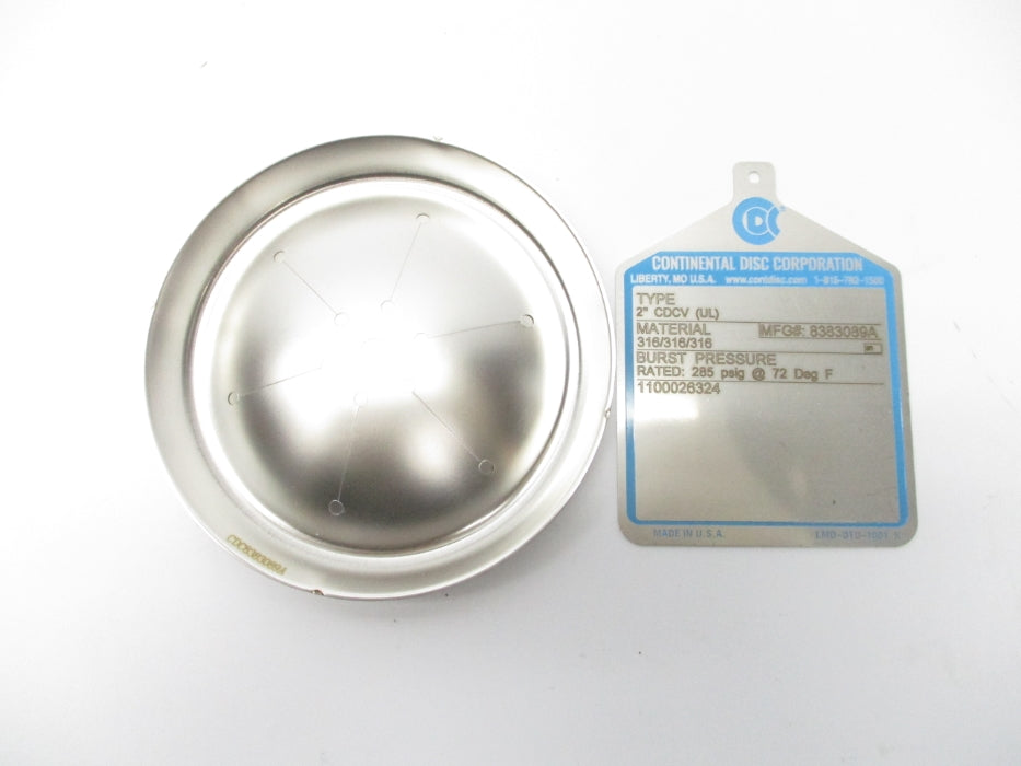 CONTINENTAL DISC 8383089A 285PSIG (PKG OF 3) NSMP