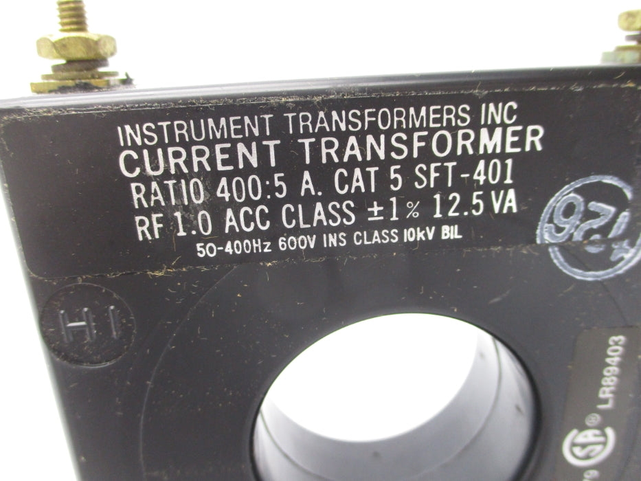 INSTRUMENT TRANSFORMER 5SFT-401 12.5VA NSMP