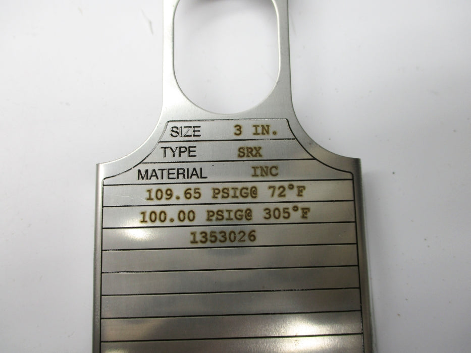 FIKE 1353026 109.65PSIG 72/305'F NSNP