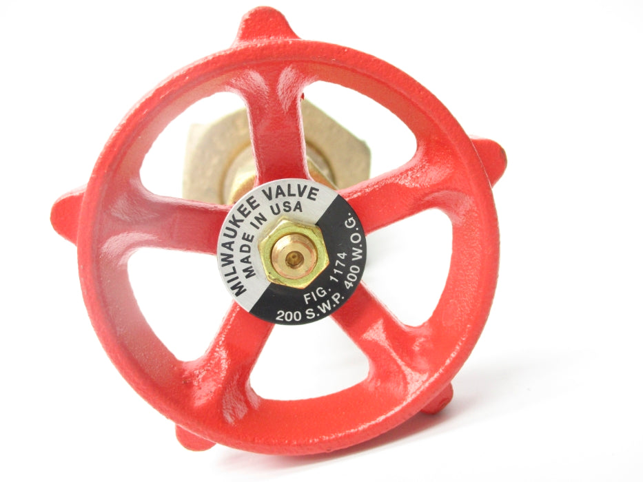 MILWAUKEE VALVE 1174 200SWP400WOG 3/4 NSNP