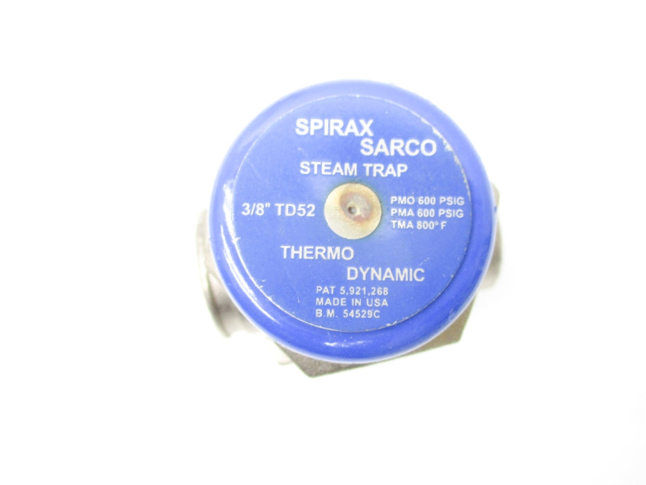 SPIRAX SARCO 54529C TD52 600PSI 3/8" NSNP