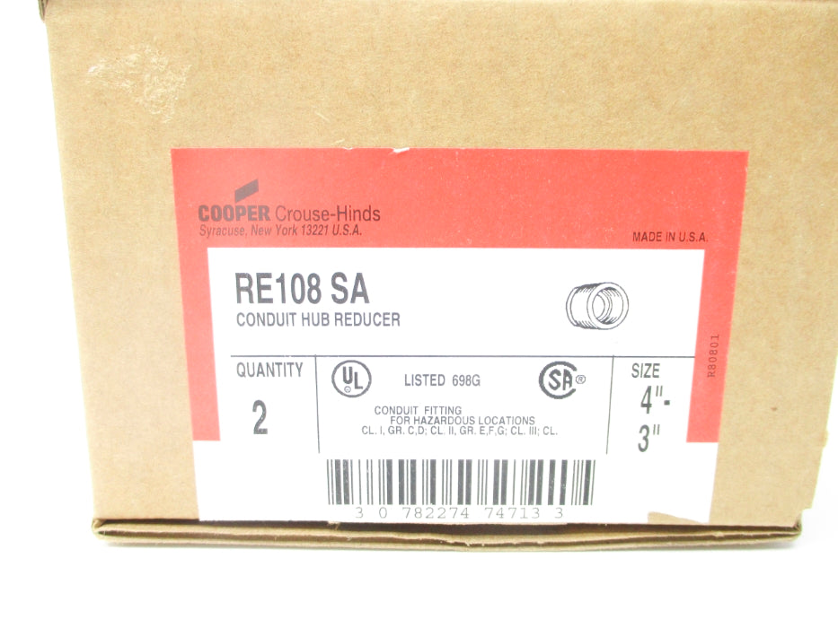 CROUSE-HINDS RE108SA (PKG OF 2) NSMP