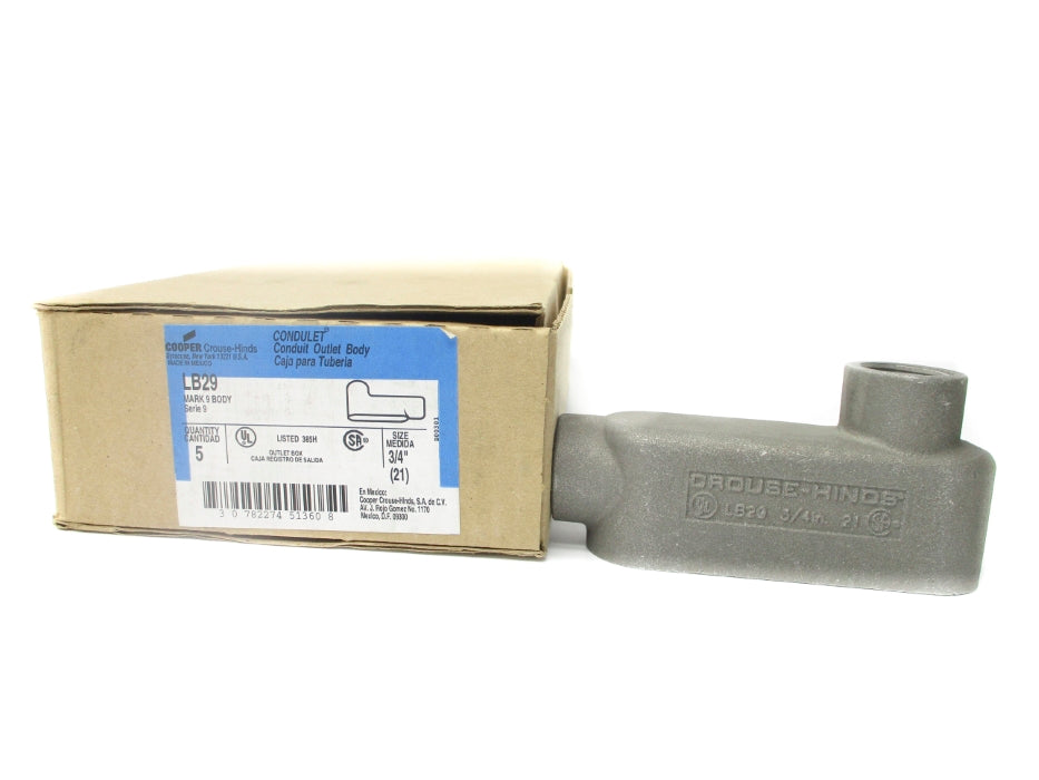 CROUSE-HINDS LB29 (PKG OF 5) NSMP