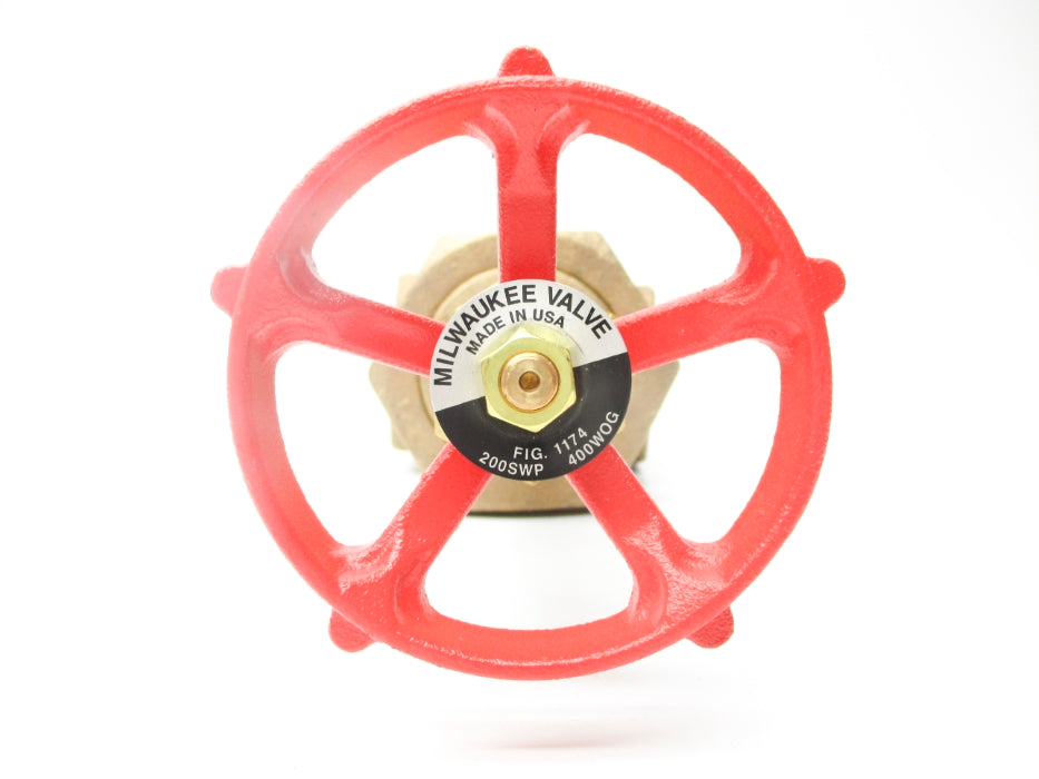 MILWAUKEE VALVE 1174 200SWP 400WOG 1-1/2 NSNP