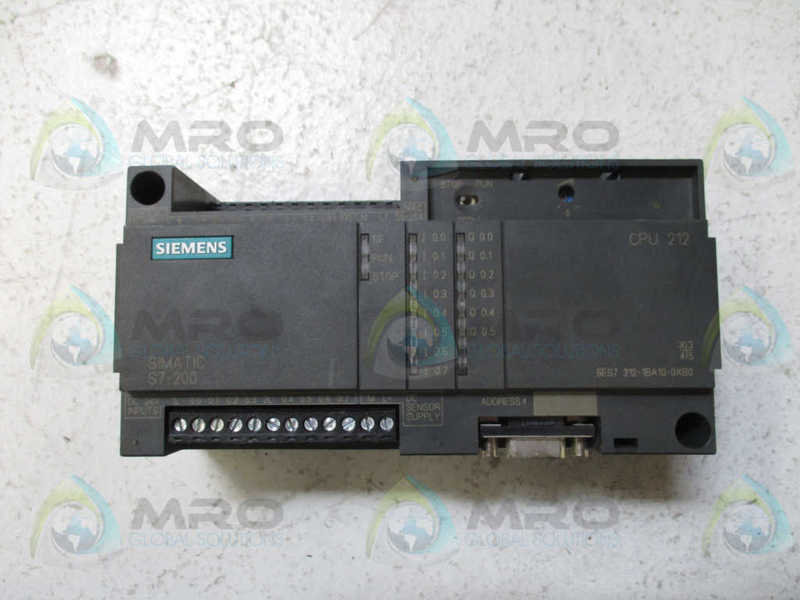 SIEMENS SIMATIC S7-200 6ES7 212-1BA10-0XB0 CPU MODULE *NEW NO BOX*