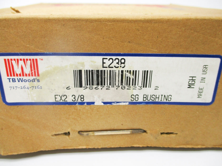 TB WOODS E238 NSFS