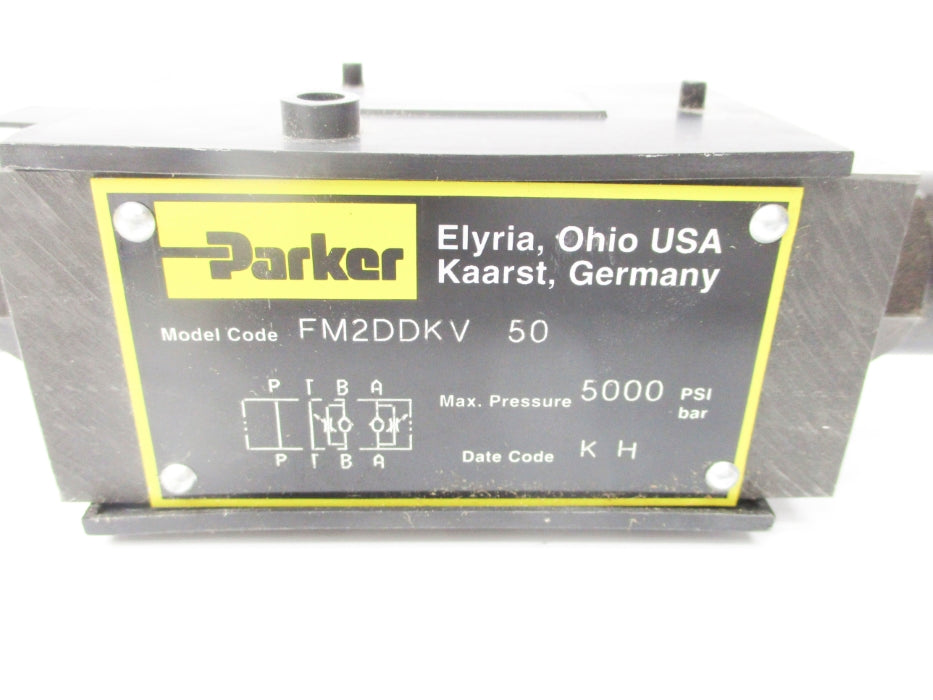 PARKER FM2DDKV-50 5000PSI NSMP