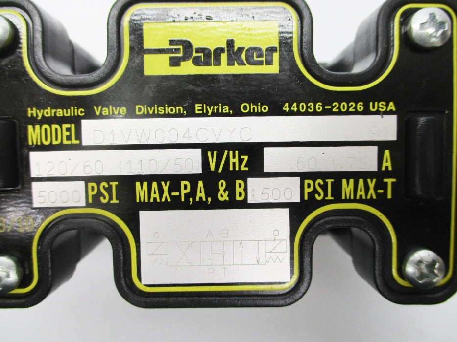 PARKER D1VW004CVYC91 5000PSI NSNP