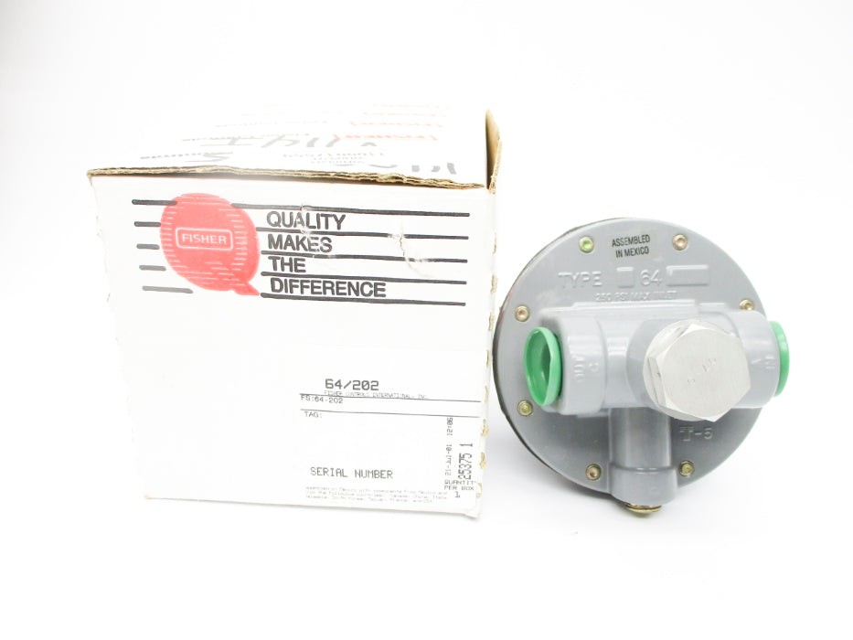 FISHER 64/202 0-100PSI NSMP