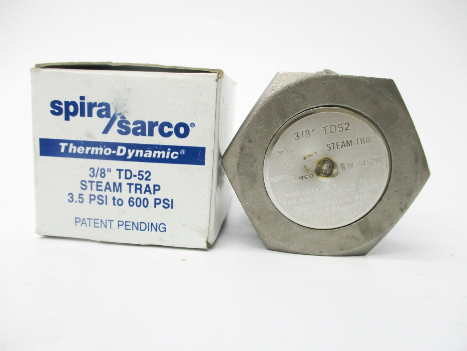 SPIRAX SARCO 54529C 600PSI 3/8" NSMP
