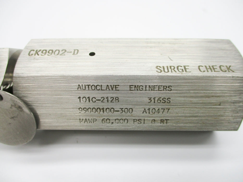 AUTOCLAVE ENGINEER CK9902-D 101C-2128 60,000PSI NSNP