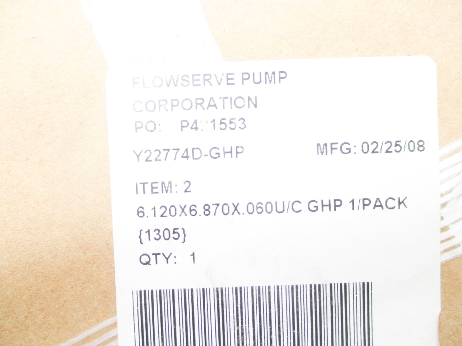 FLOWSERVE Y22774D-GHP NSMP