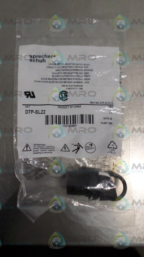 SPRECHER+SCHUH D7P-SL22 *NEW IN BAG*