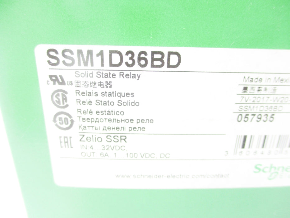 SCHNEIDER ELECTRIC SSM1D36BD 32VDC NSMP