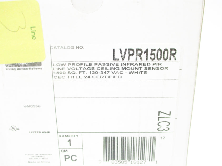 WIRING DEVICE KELLEMS LVPR1500R NSMP