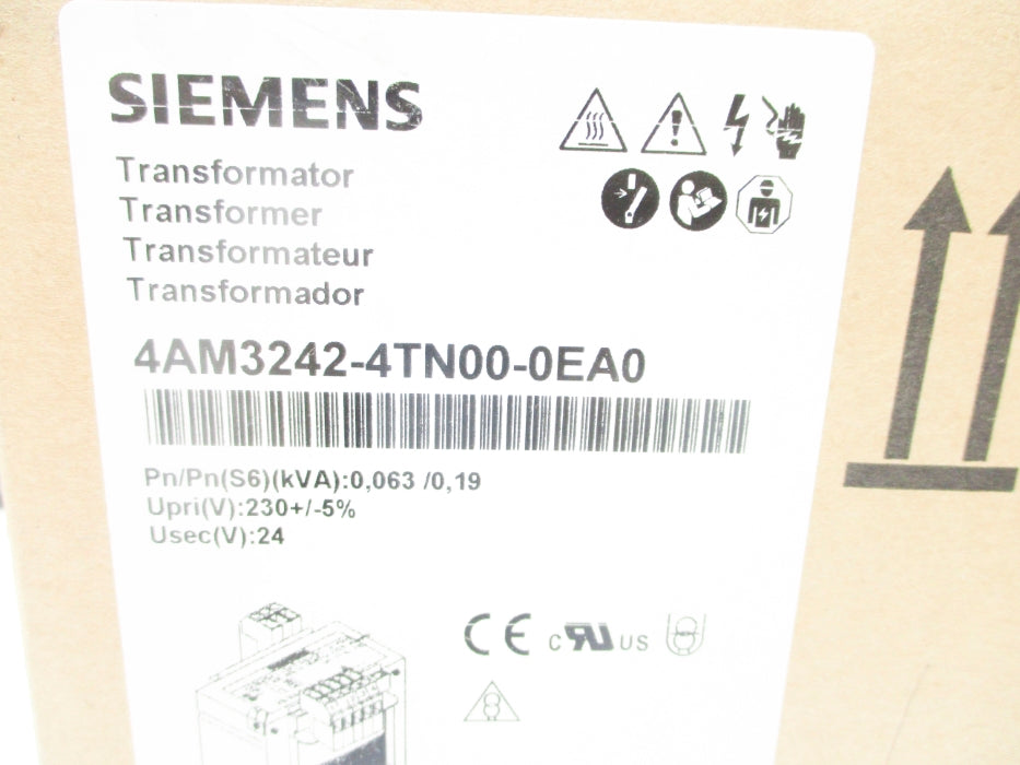 SIEMENS 4AM3242-4TN00-0EA0 0.063/0.19KVA NSMP