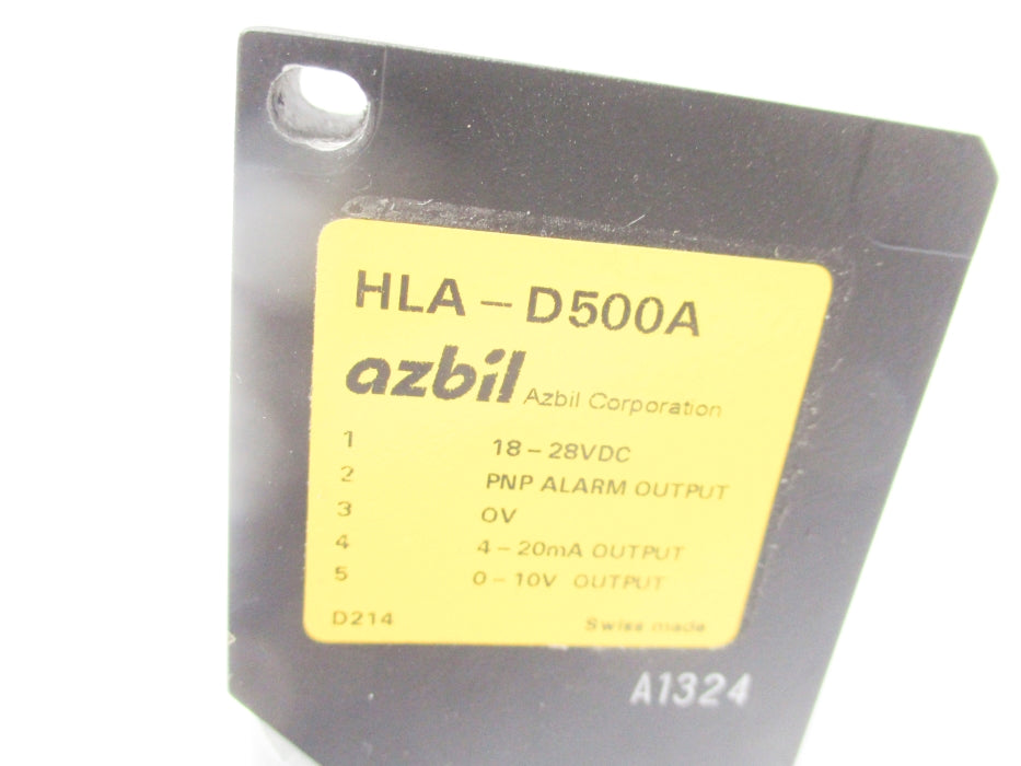 AZBIL HLA-D500A UNMP