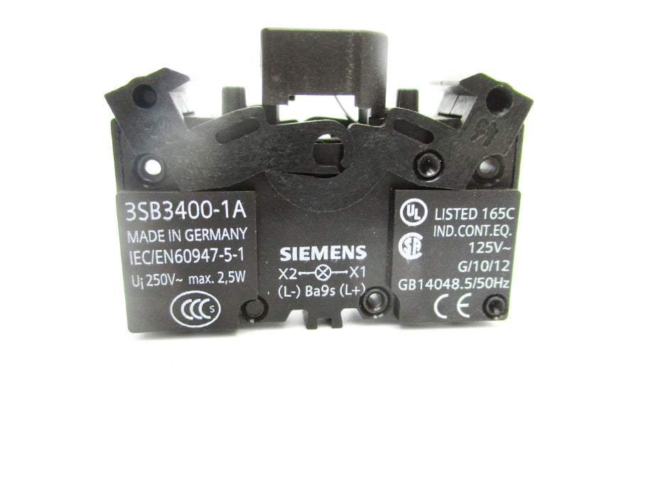 SIEMENS 3SB3400-1A 250V NSNP