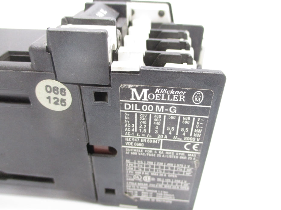 KLOCKNER MOELLER DIL00M-G 24VDC UNMP