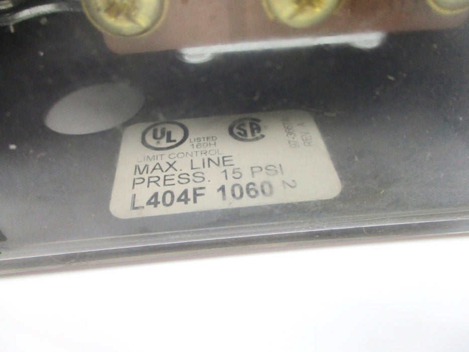 HONEYWELL L404F1060 15PSI UNMP