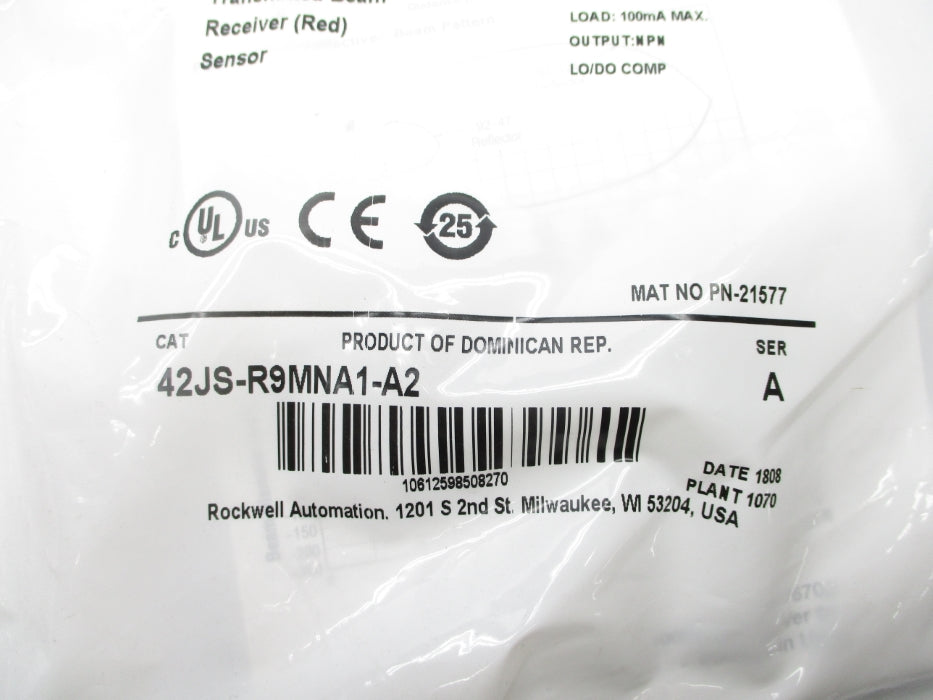 INDUSTRIAL SPARE PART 42JS-R9MNA1-A2 SER. A NSMP