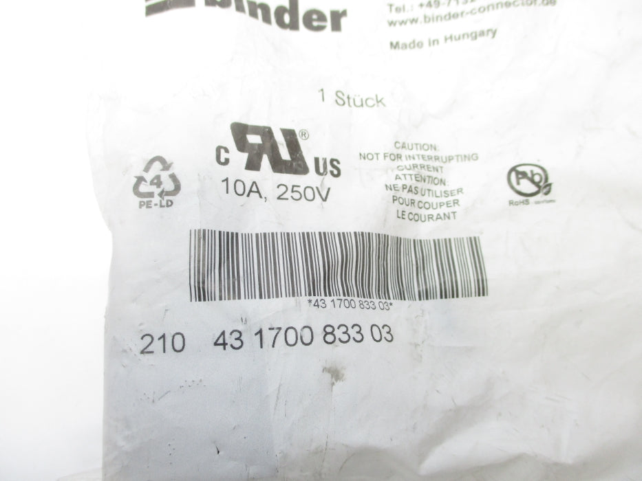 BINDER 43170083303 NSMP