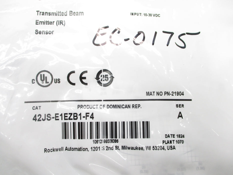 ALLEN BRADLEY 42JS-E1EZB1-F4 SER. A NSMP