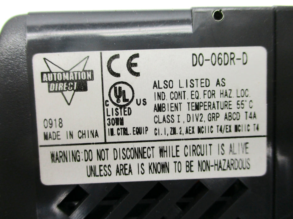AUTOMATION DIRECT D0-06DR-D NSNP