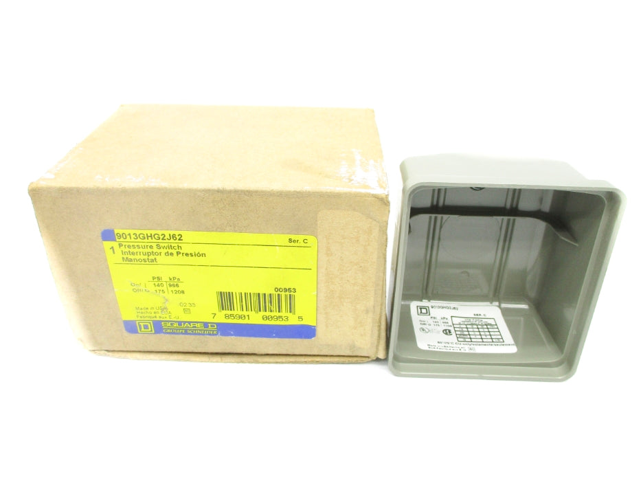 SQUARE D 9013GHG2J62 SER. C 140/175PSI NSMP