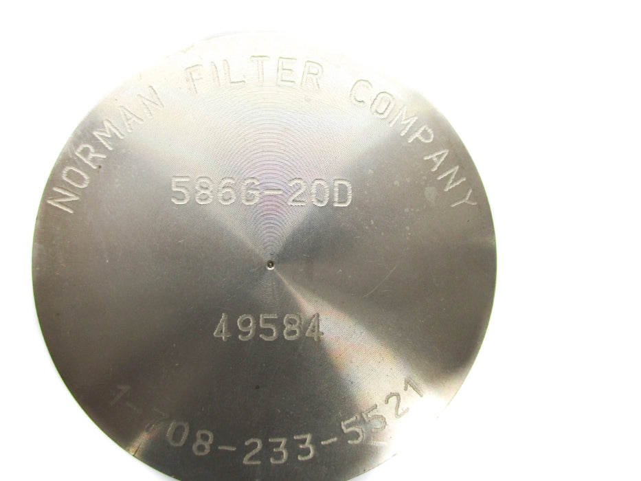 NORMAN FILTER COMPANY 5586G-20DM NSMP