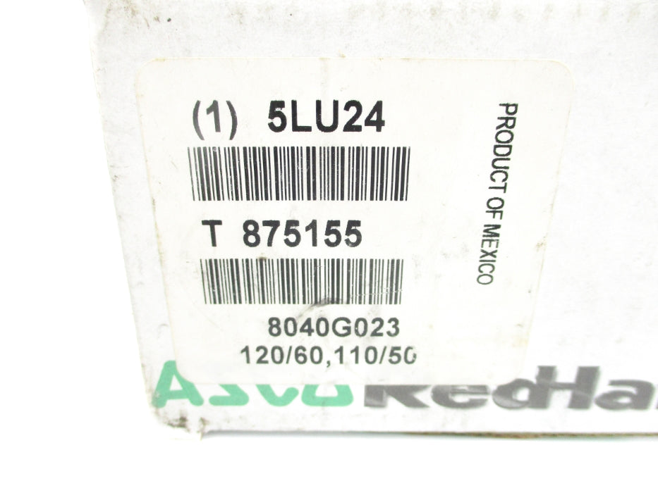 ASCO 8040G023 5LU24 110/120V 2PSI NSMP