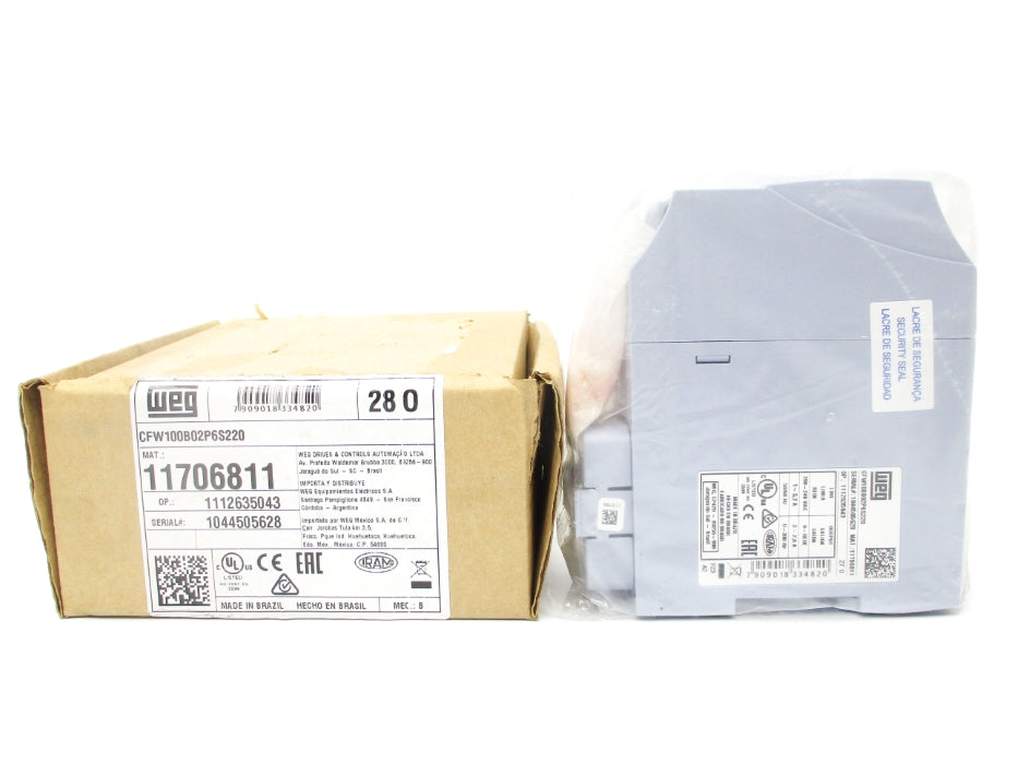 WEG CFW100B02P6S220 NSMP
