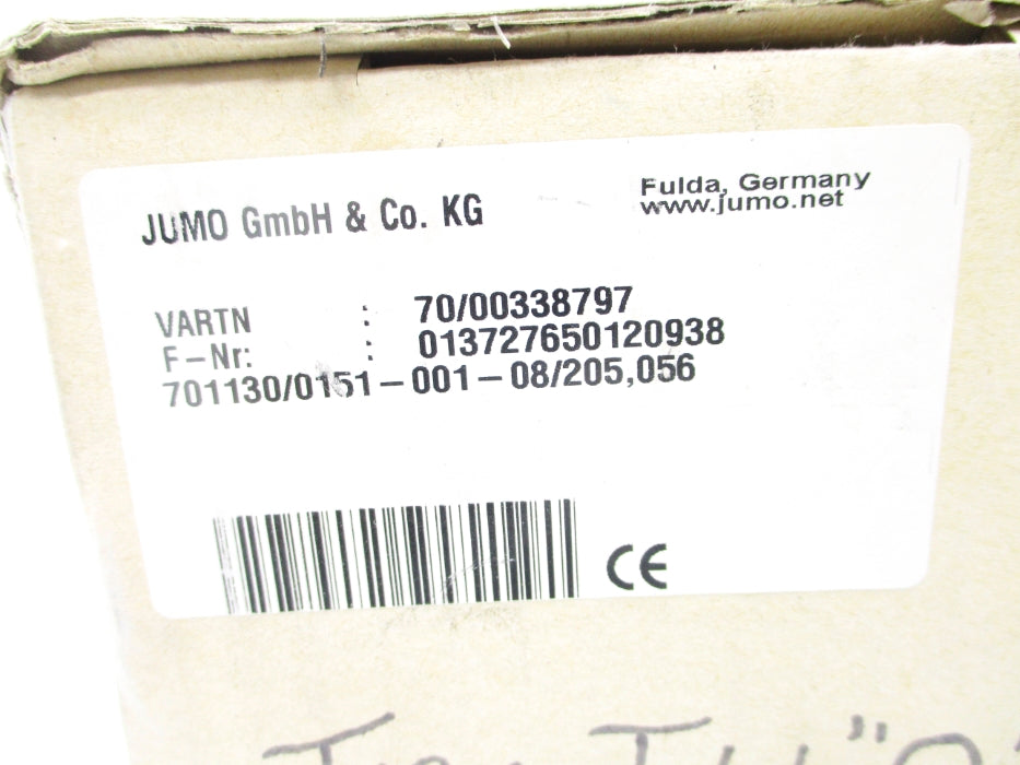 JUMO 701130/0151-001-08/205,056 NSMP