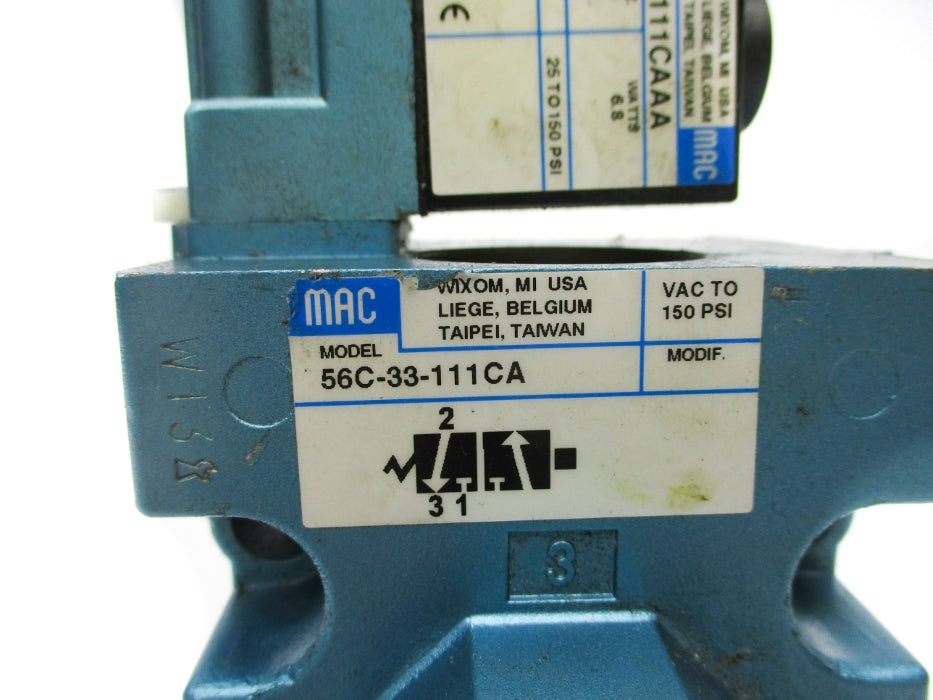 MAC 56C-33-111CA 150PSI 110/120V UNMP