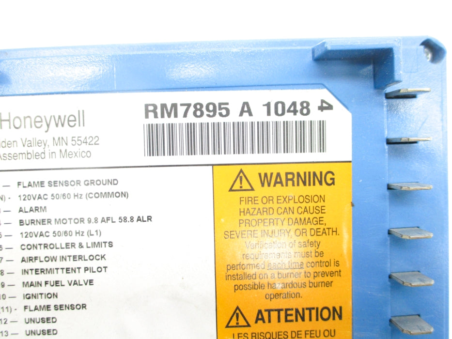 HONEYWELL RM7895A1048 UNMP
