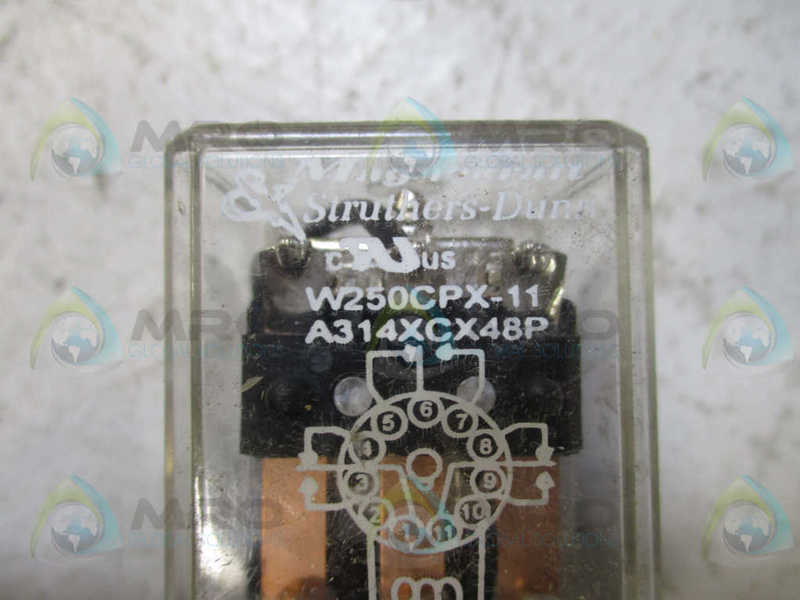 MAGNECRAFT W250CPX-11 RELAY 24VDC *USED*