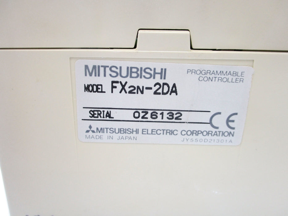 MITSUBISHI FX2N-2DA (AS PICTURED) UNMP