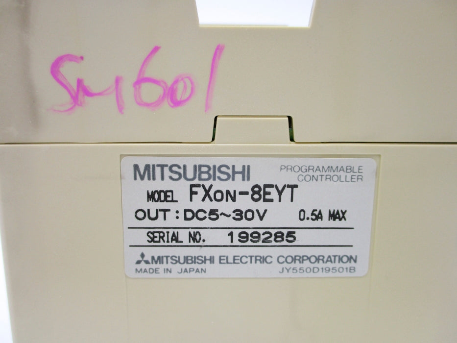 MITSUBISHI FX0N-8EYT (AS PICTURED) UNMP