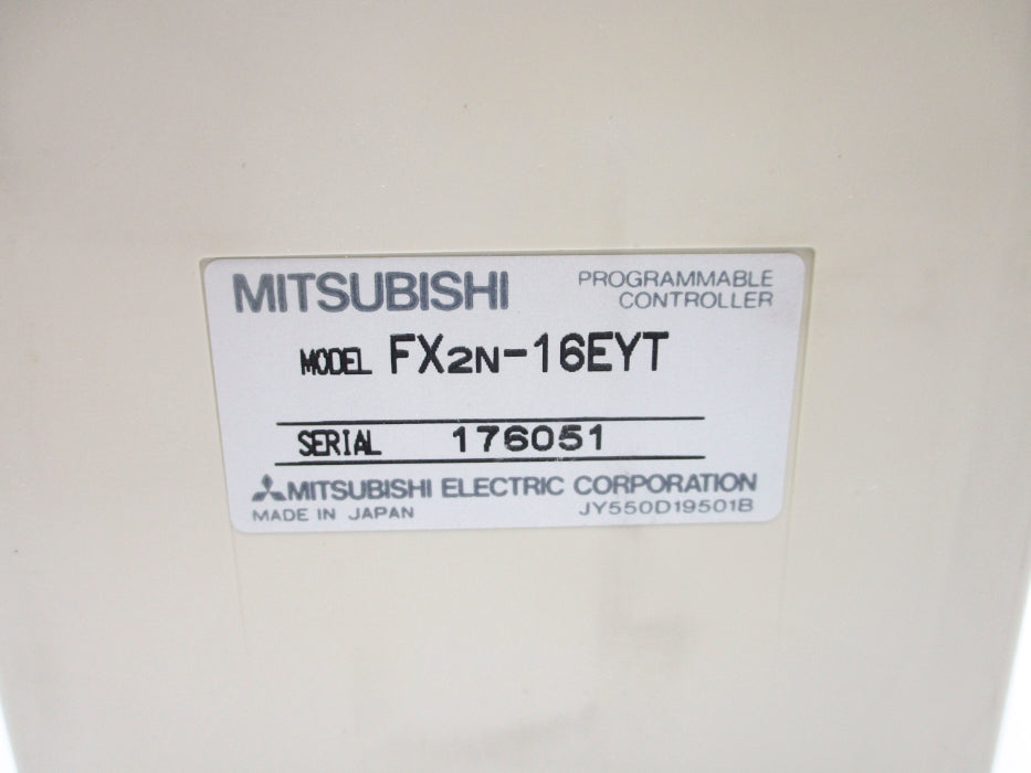 MITSUBISHI FX2N-16EYT (AS PICTURED) UNMP