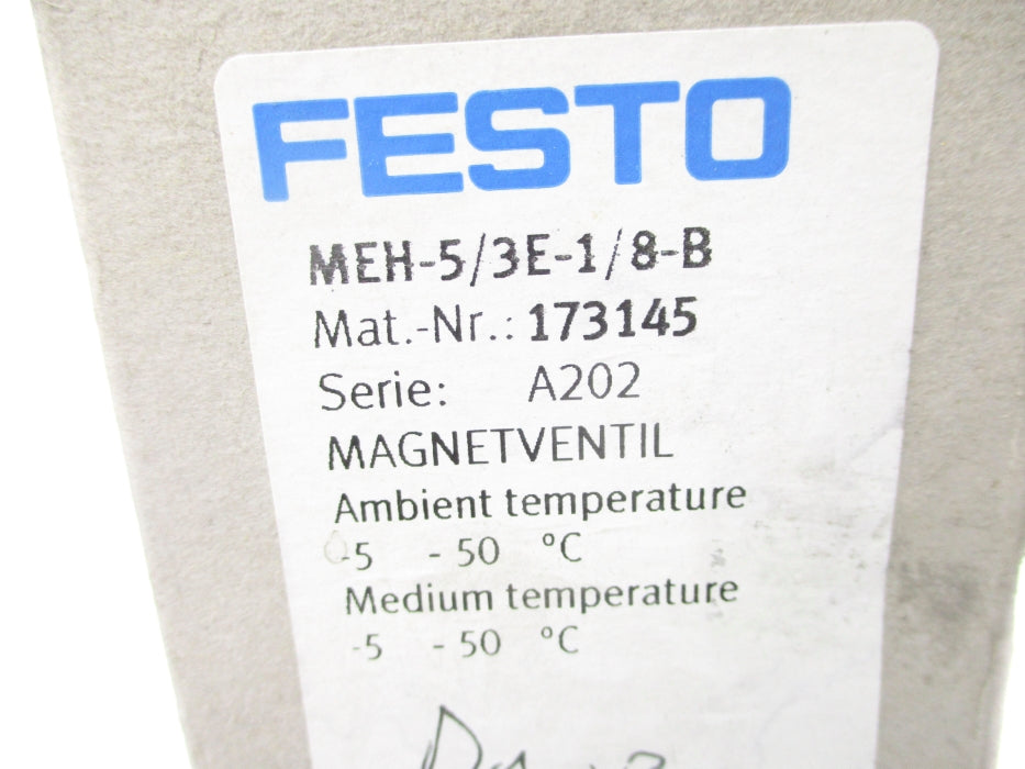FESTO MEH-5/3E-1/8-B 173145 NSMP