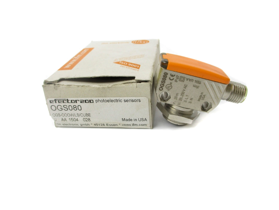 IFM EFECTOR OGS-OOOW/LS/CUBE OGS080 NSMP