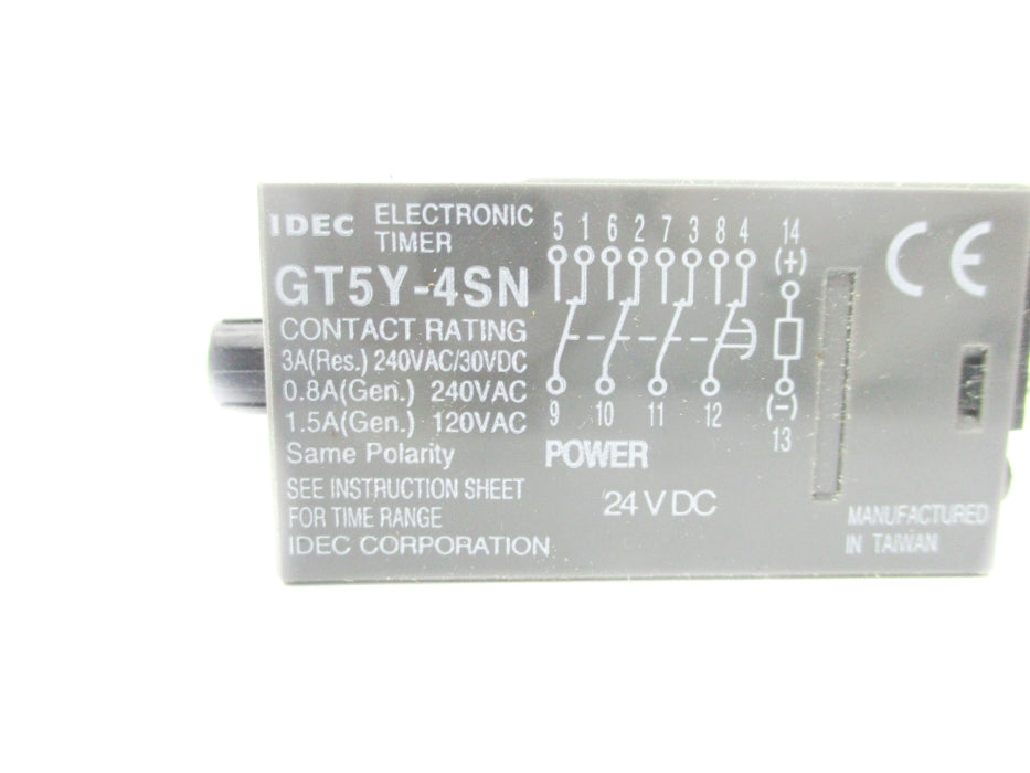 IDEC GT5Y-4SN 0-6M 24VDC NSNP
