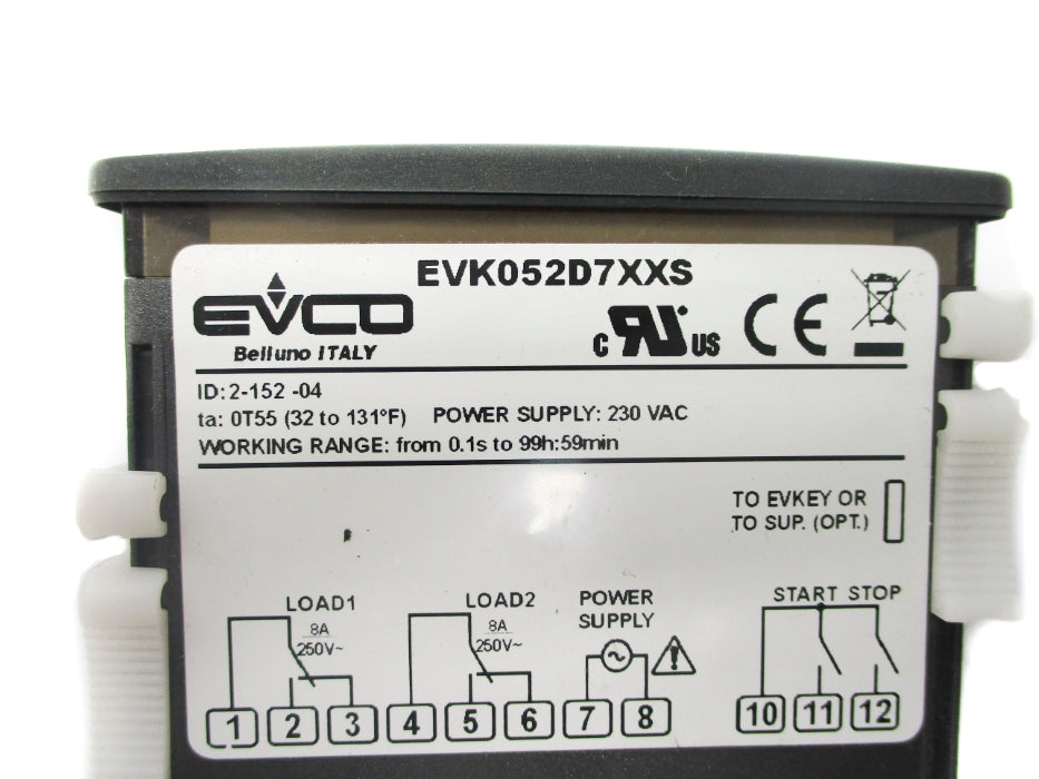 EVCO EVK052D7XXS NSNP