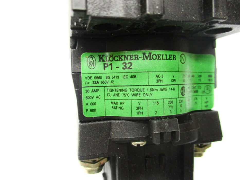 KLOCKNER MOELLER P1-32 NSNP