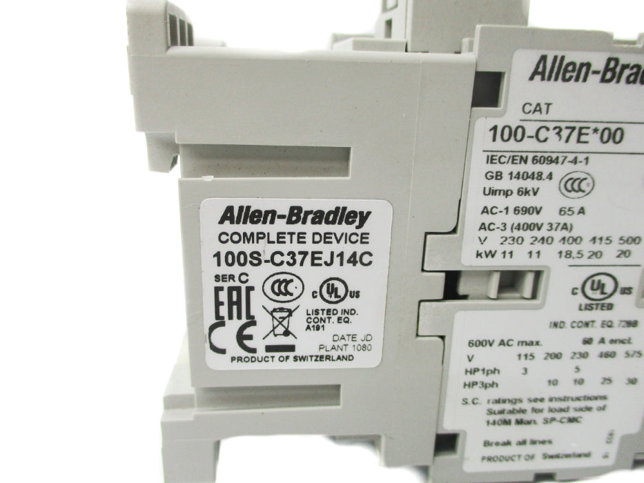 ALLEN BRADLEY 100S-C37EJ14C SER. C 24VDC NSNP